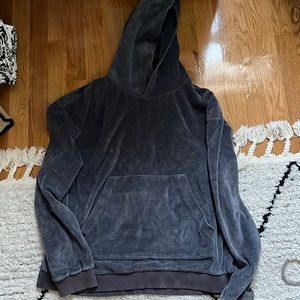 Urban velvet grey cropped hoodie, size small, barely worn